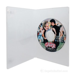 DVD Replacement Case. Clear. Holds